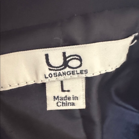 Ya Los Angeles black Double-Breasted Blazer size large - Picture 6 of 6